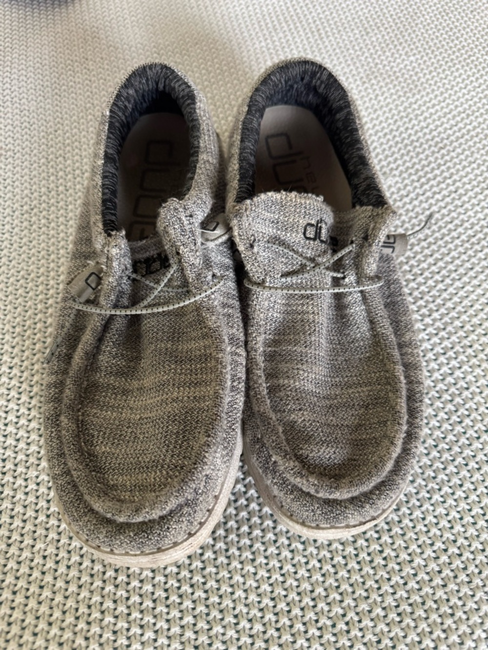 Hey Dude Men’s Slip-On Loafers in Gray